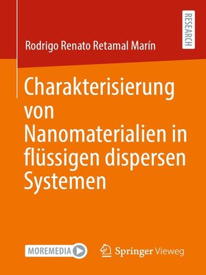 cover image of Charakterisierung von Nanomaterialien in flüssigen dispersen Systemen